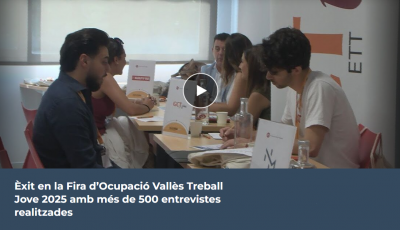 Tv Sabadell · Vallès - Èxit en la Fira d'Ocupació Vallès Treball Jove 2025